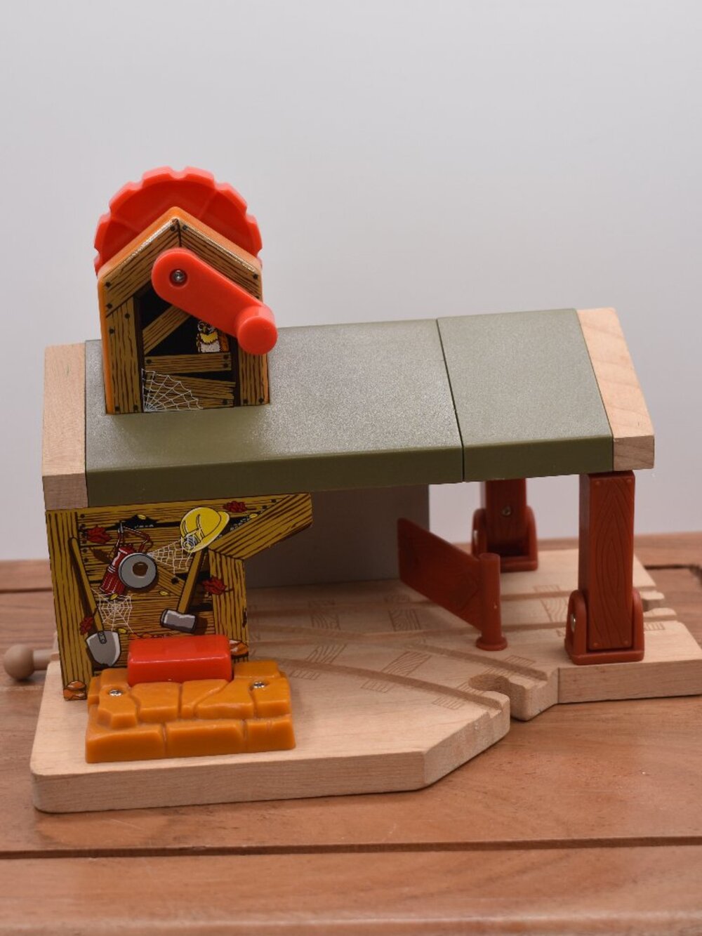 Haunted Mine Collapsing Tunnel Owl - Thomas & Friends Train Tank Wooden Railway